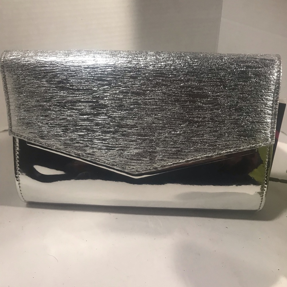Silver Clutch Bag